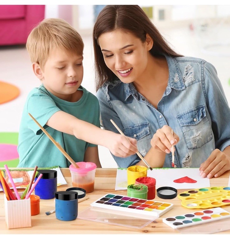 50 Pack 4 oz Clear Plastic Jars with Lids