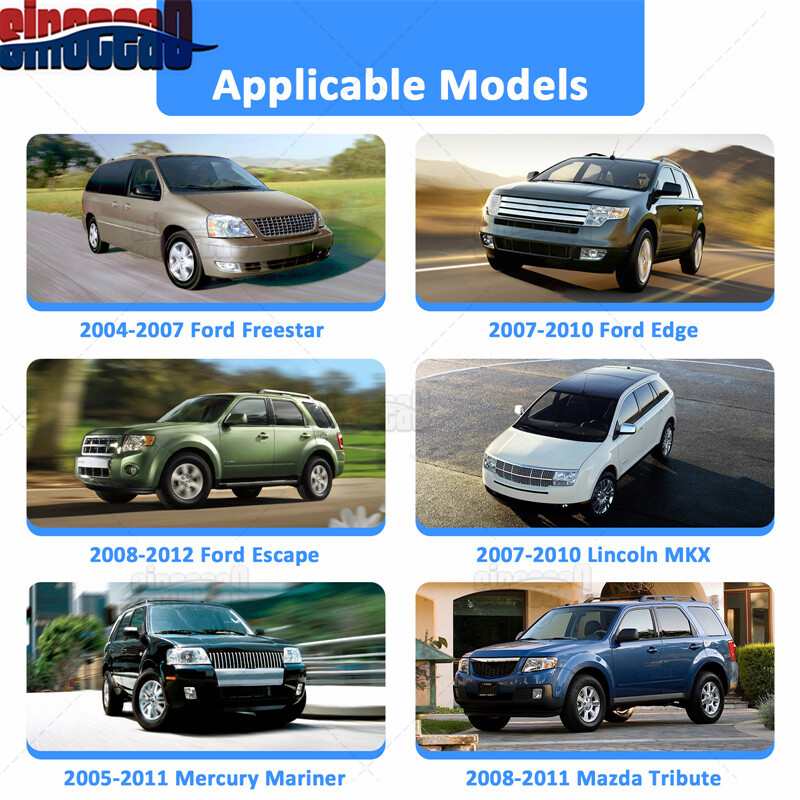 Trailer Wiring Harness Kit For 08-12 Ford Escape, 08-11 Mazda Tribute Mariner