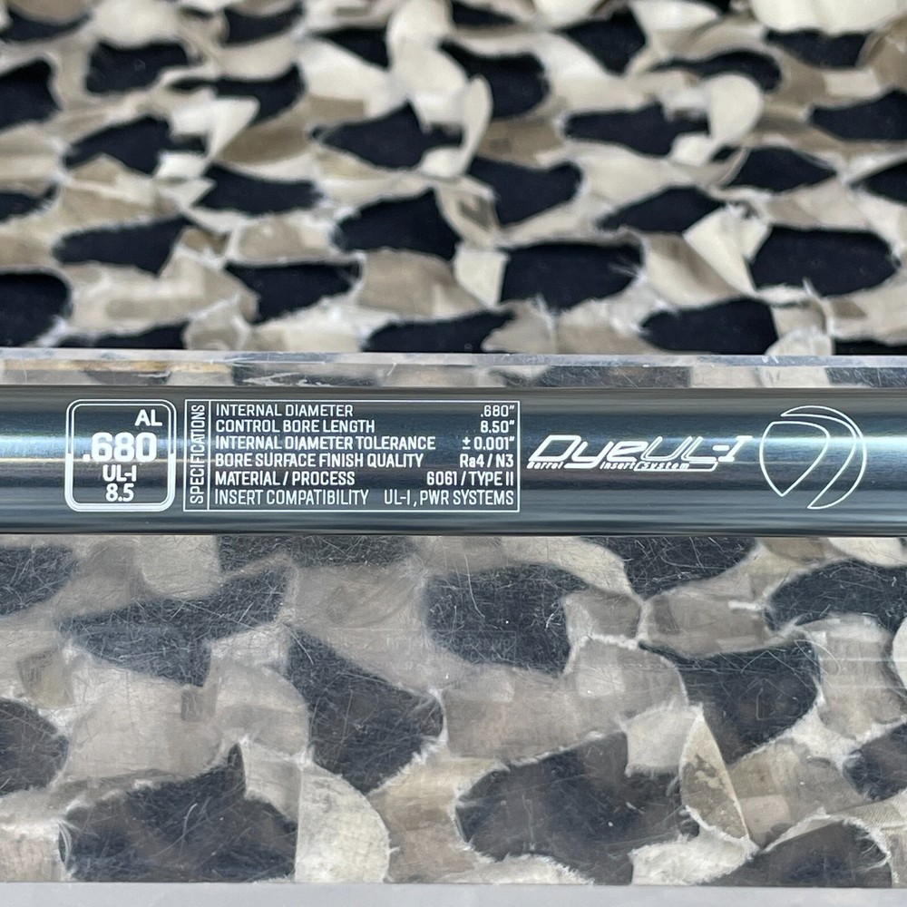 NEW Dye UL-I PWR Barrel Insert - .680