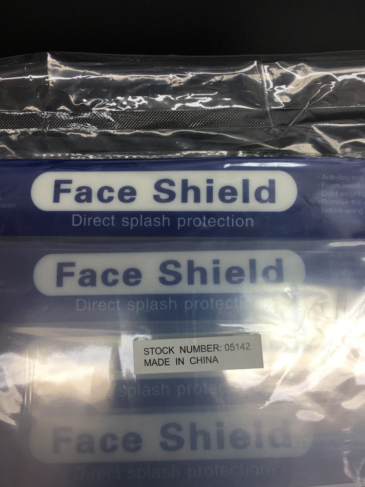 Face Shield DirectSplash Protection 05142