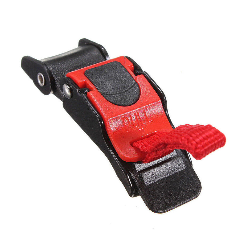 3Set Motorcycle Bike Helmet Chin Strap Safety Buckle Clip Quick Release Buckle