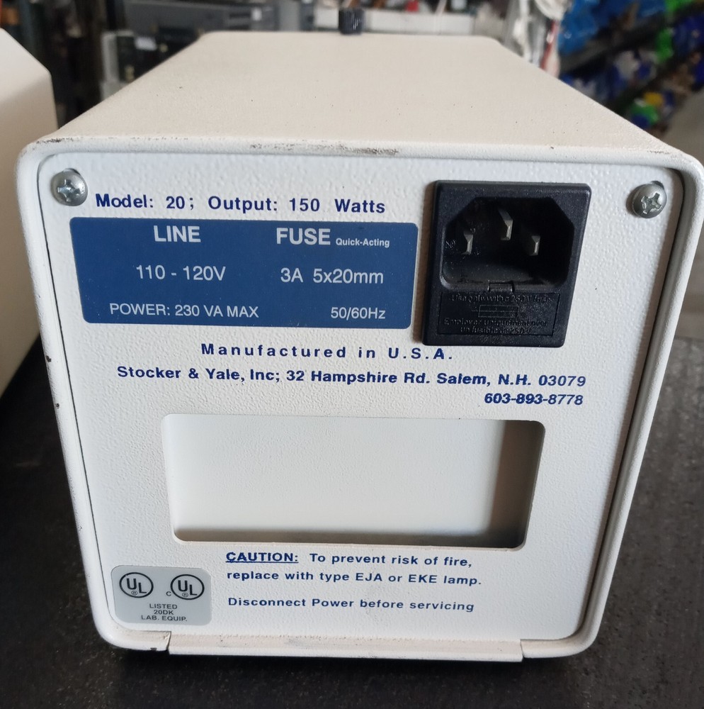 Stocker Yale model 20 Imagelight Laser Light Source