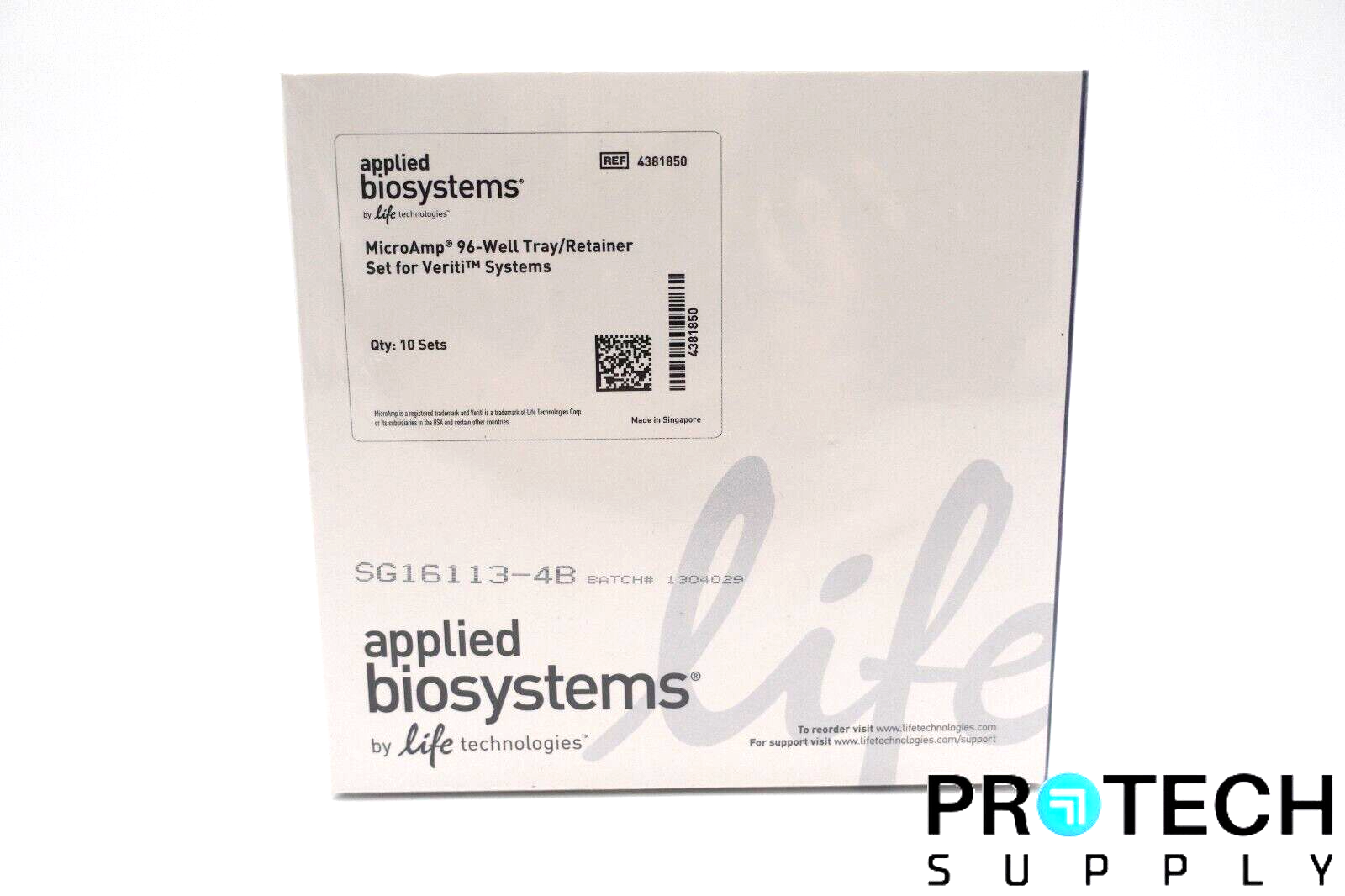 Applied Biosystems 4381850 MicroAmp 96Well Tray Set for Veriti System & WARRANTY