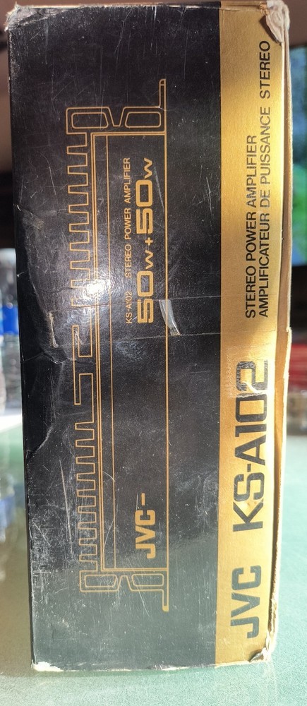 JVC Stereo Amplifier Model KS-A102 In Box