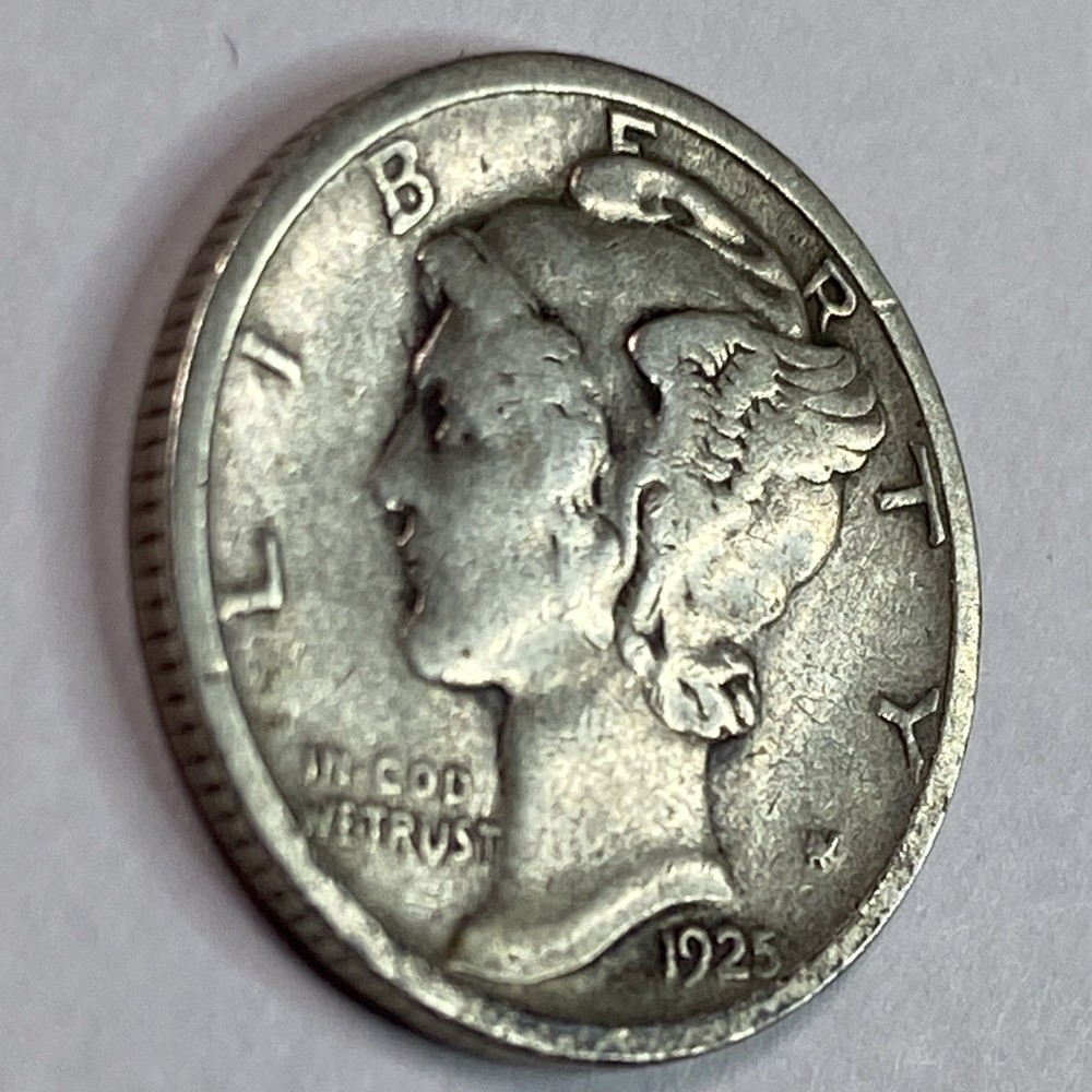 1925 S Mercury Dime Silver 90% Silver