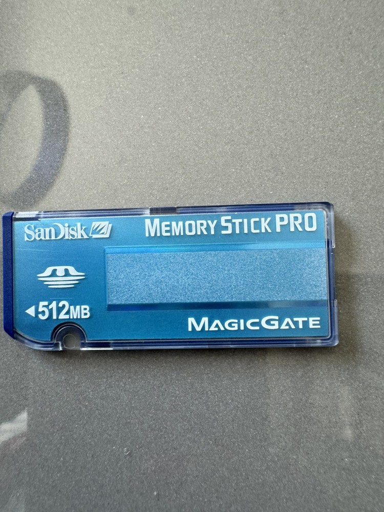 512MB Memory Stick PRO MagicGate MSX-512S Compatible