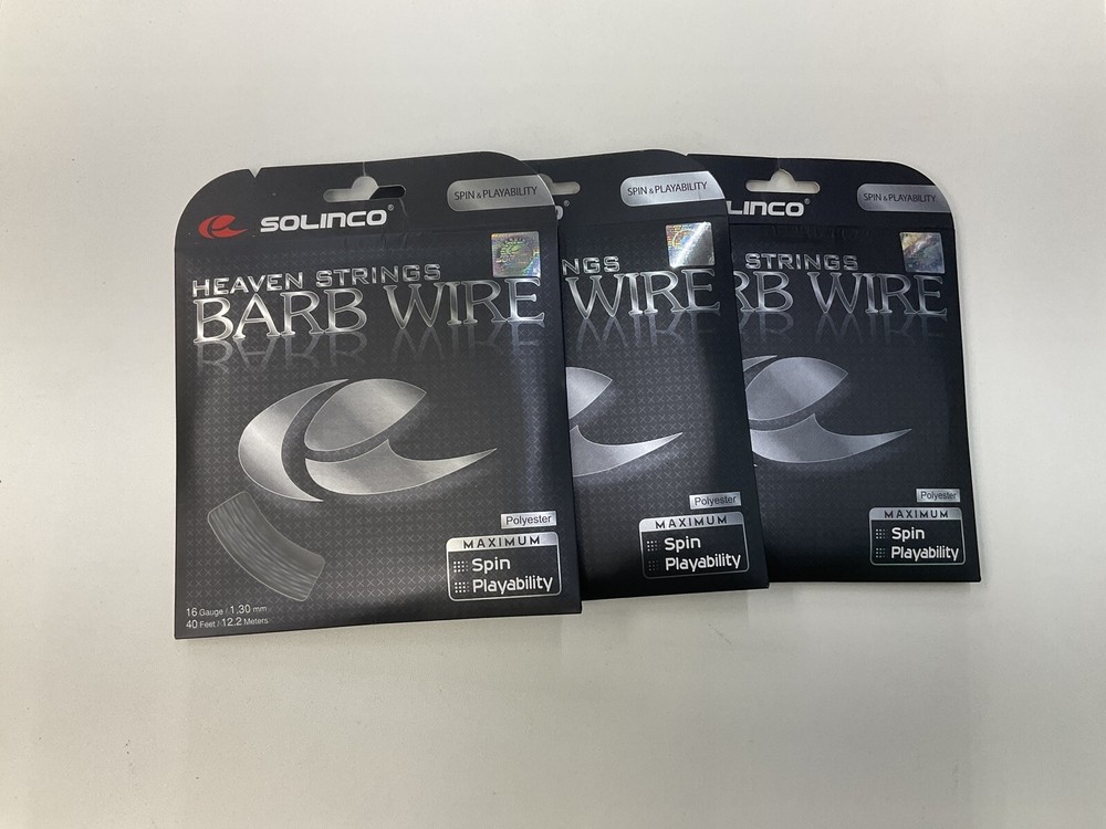 Solinco Barb Wire 16 Gauge 3 Pack