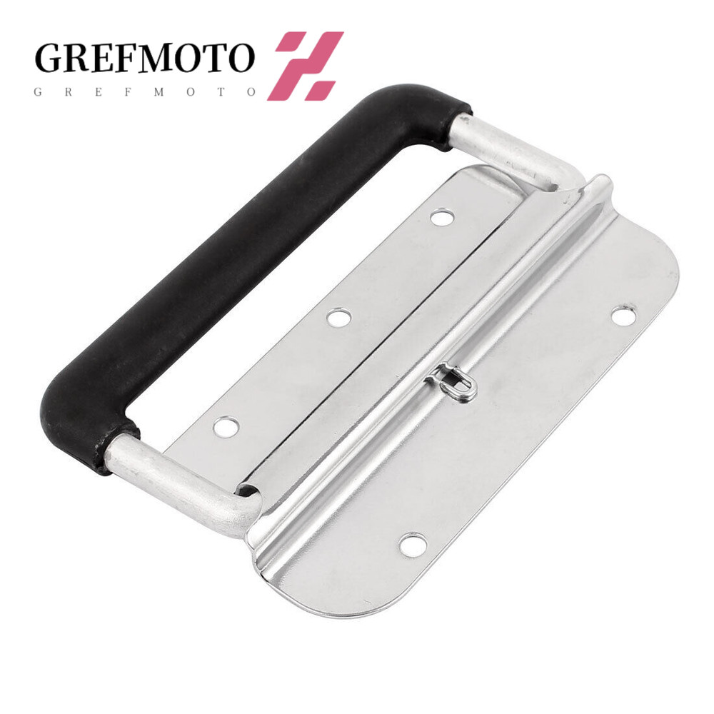 Toolbox Aluminium alloy Spring Loaded Chest Handle Grip Puller Silver Tone