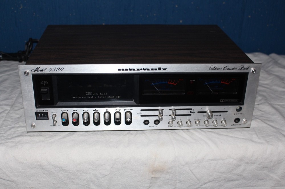 MARANTZ 5220 STEREO CASSETTE DECK - AS IS