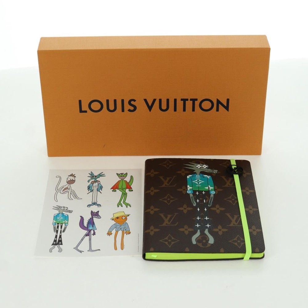LOUIS VUITTON Monogram Kaye Clemence Note Cover GI0583 LV Auth 173326SAM