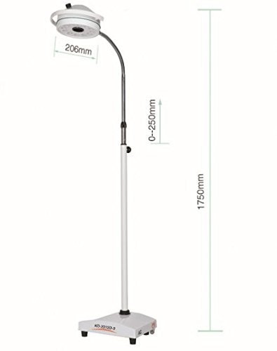U.S. Solid 36W LED Medical Shadowless Exam Light Mobile Ceiling Wall Hanging