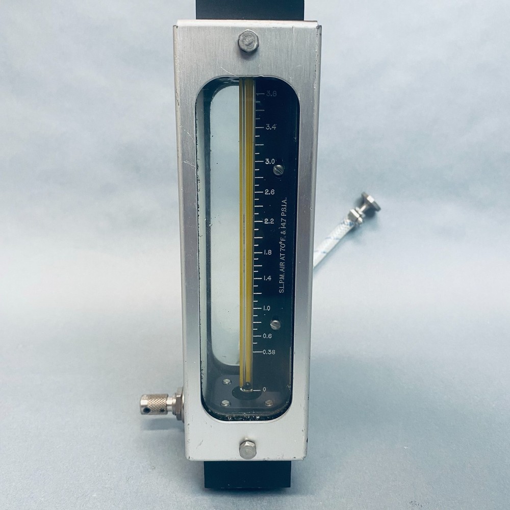 Brooks Instrument Flow Meter 3.8 L/min