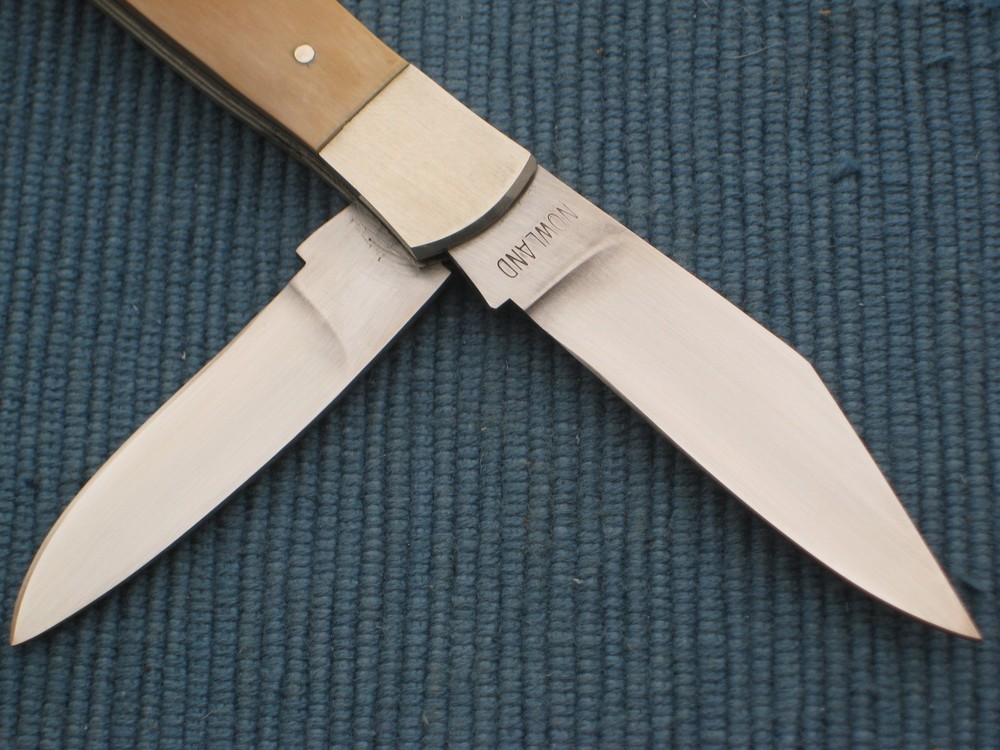Rick Nowland Handmade 2-Blade Small Trapper