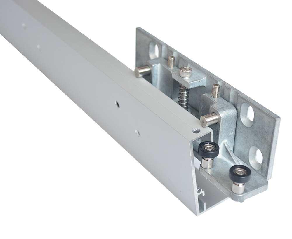 Soft Closing Interior Wall Mount Hidden Track Floating Sliding Door Hardware