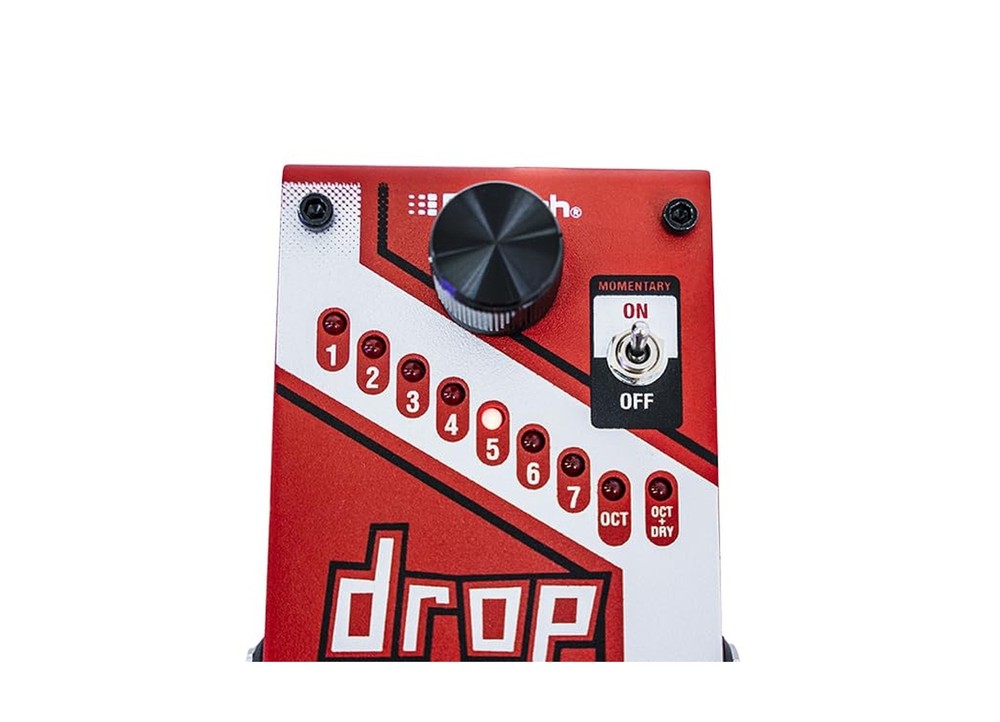 DigiTech DROP Compact Polyphonic Drop Tune Pitch-Shifter Pedal only