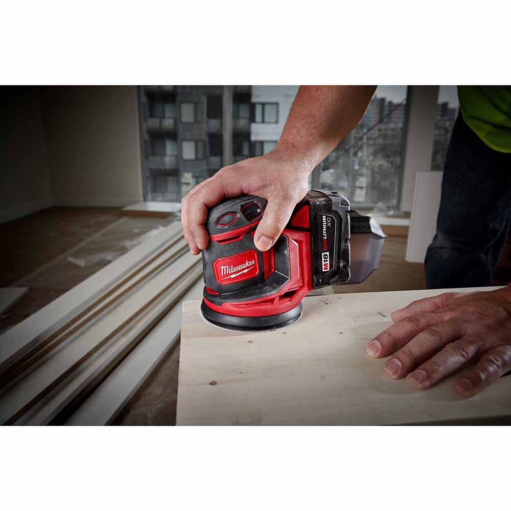Milwaukee 2648-20 M18 7000-12000 OPM Variable Speed 5" Random Orbit Sander