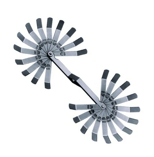 Lang 5pc Master Feeler Gauge Set for Ignition Spark Plugs Valve Tappets etc. USA