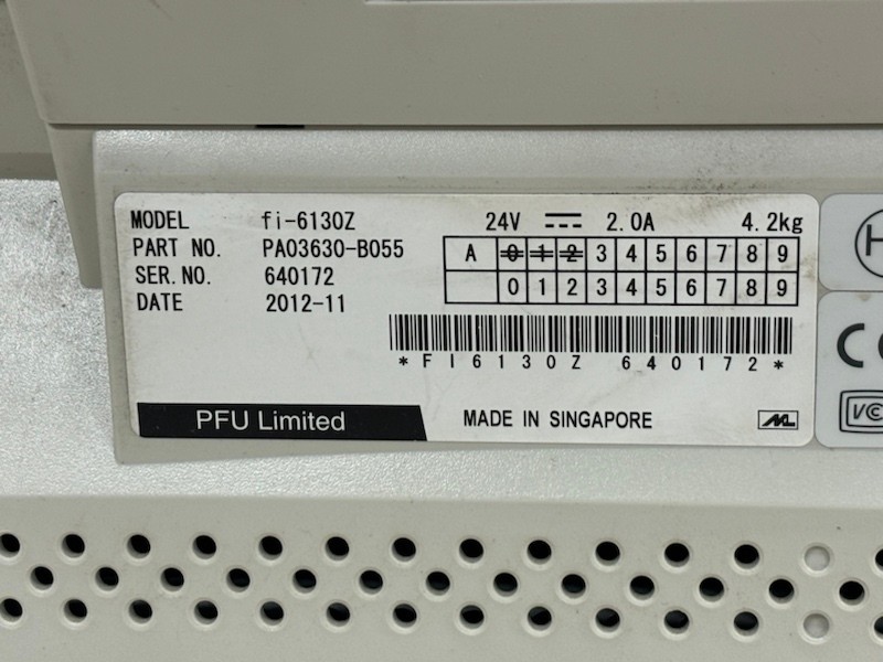 Fujitsu fi-6130 Duplex USB Document Scanner (Grade B)