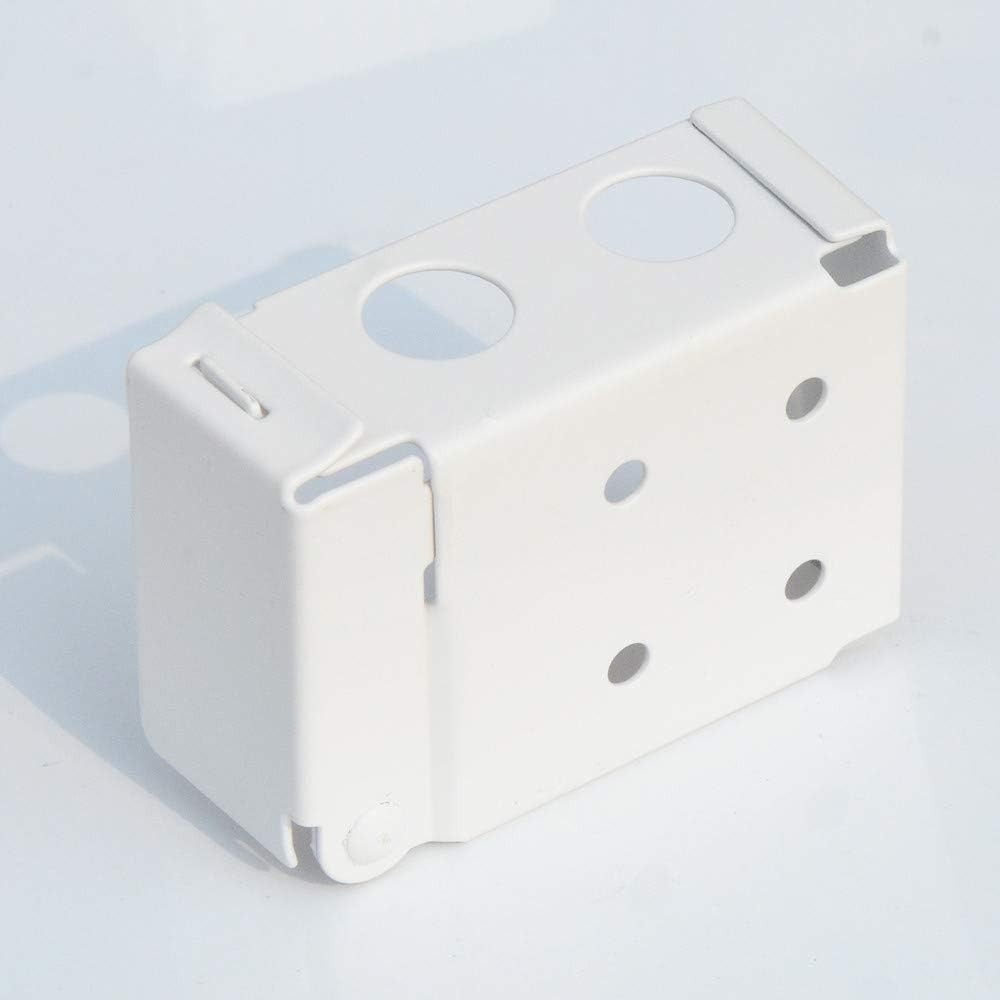 Stylish 2-Pack Low Profile Brackets for Horizontal Blinds - Easy Installation