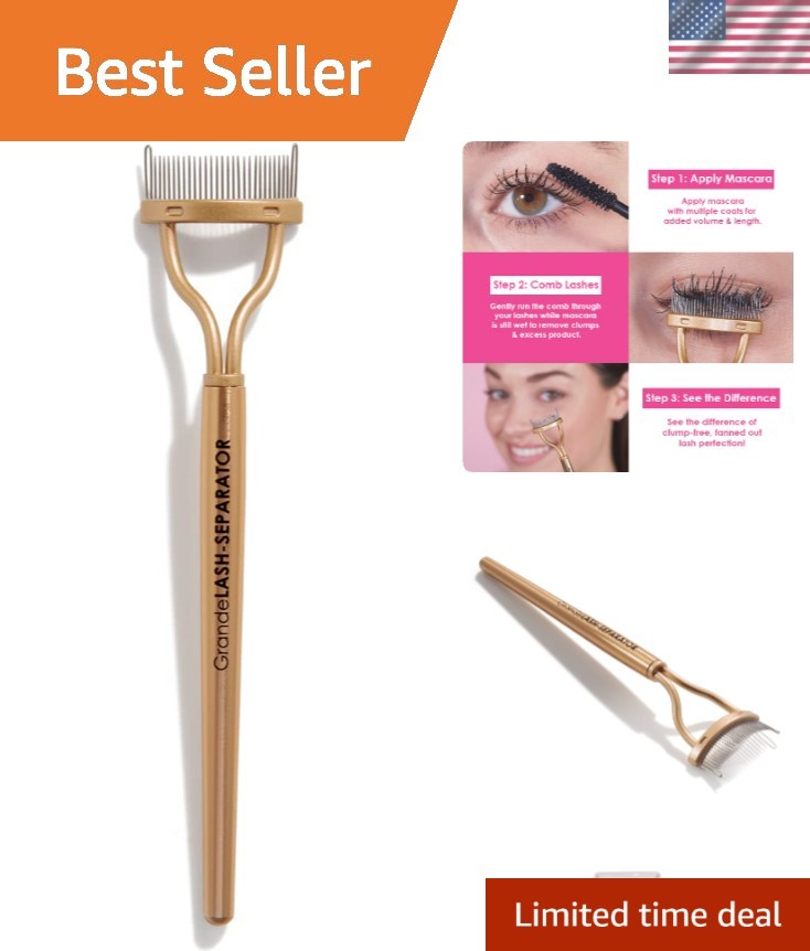 GrandeLASH-SEPARATOR Comb for Clump-Free Lashes – Lightweight & Compact Tool