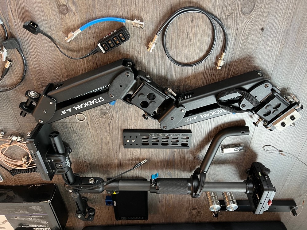Complete Steadicam Kit (AERO 15 + Ronin Adapter + Extras)