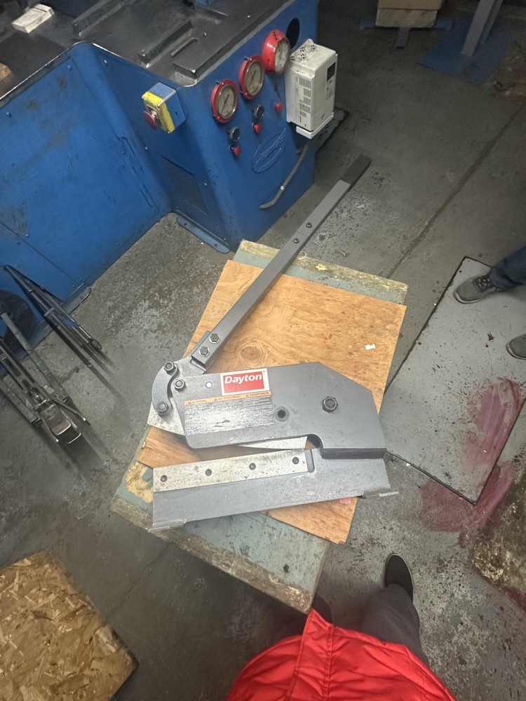 DAYTON 13W871A PLATE SHEAR