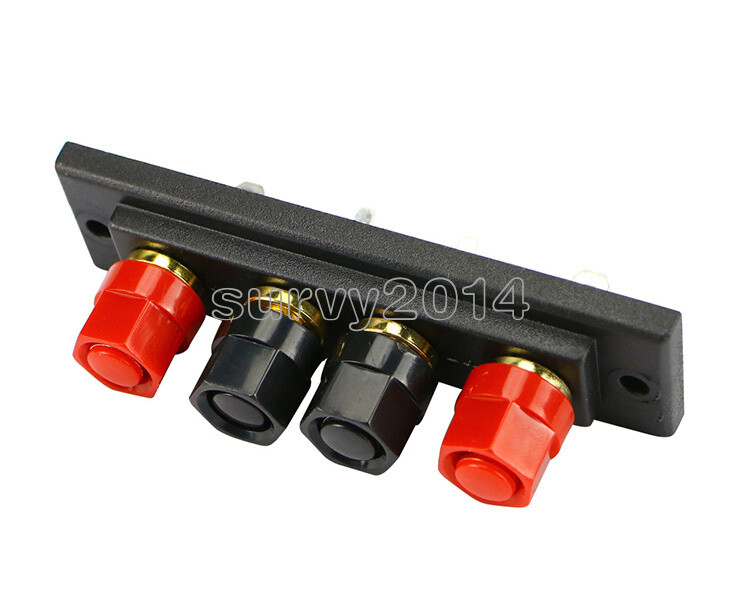 Speaker Amplifier Chassis Terminal Output Four-Position Terminal Soundbox