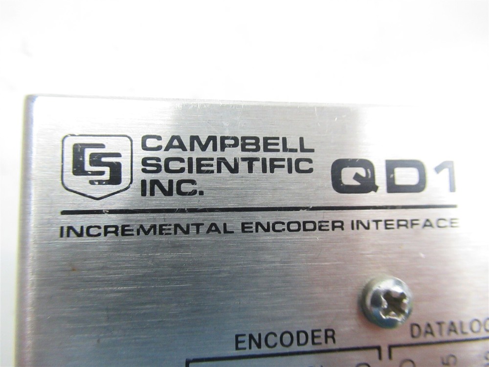 Campbell Scientific QD1 Incremental Shaft Encoder Interface Quadrature Decoder