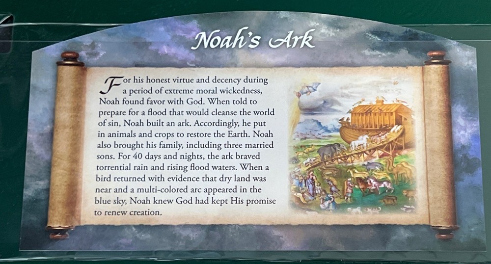 Biblical Colorized $2 Dollar US Notes Adam & Eve - Noah’s Ark
