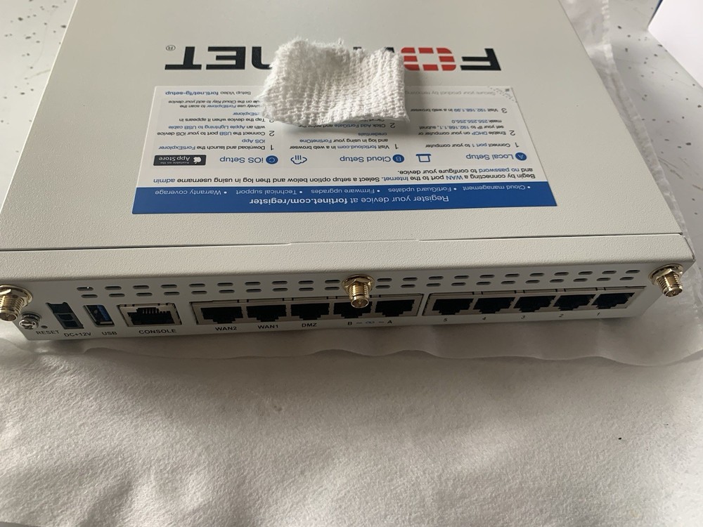 FortiGate 60F No Cables