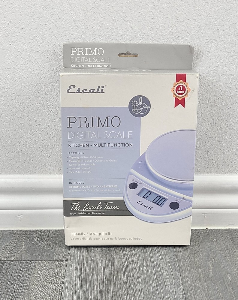 Escali Primo Digital Scale New In Box