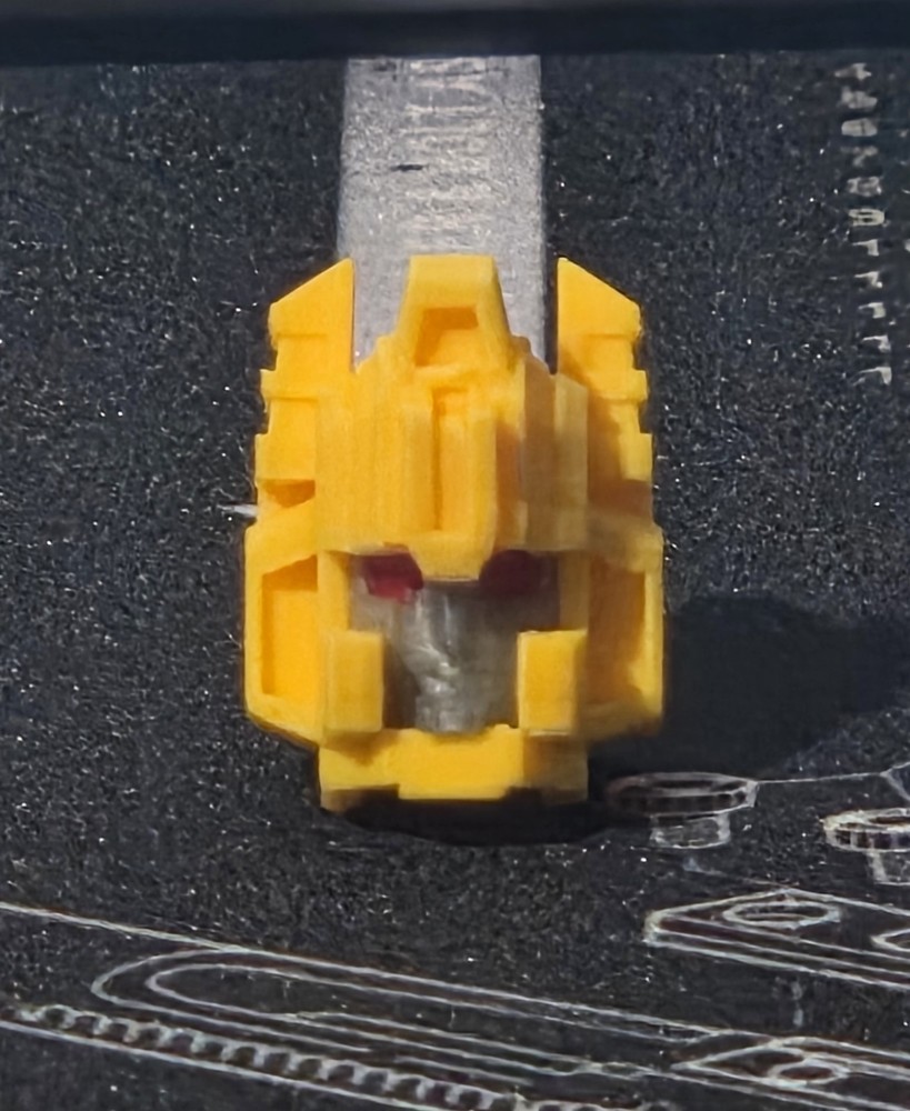 3D Printed Replacement Head For Transformers G1 Monstructor With Red Eyes