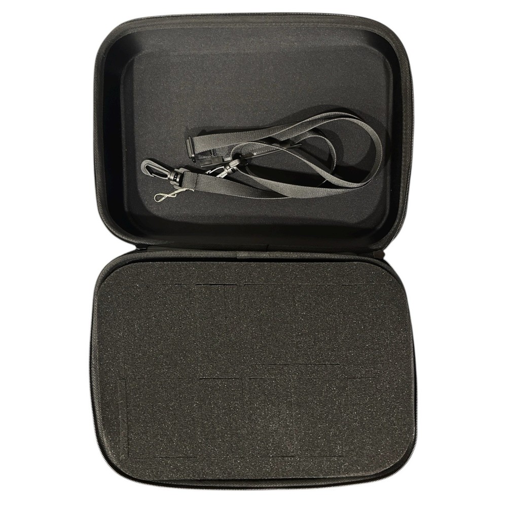 Compact Trading Card Case - Customizable Foam, Shoulder Strap – For Graded/Raw