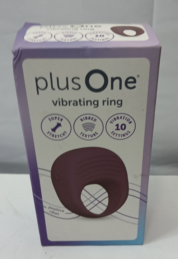 plusOne Waterproof and Rechargeable Vibrating Ring