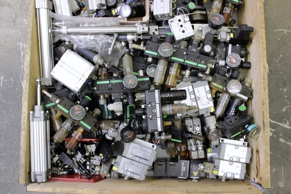 Lot Pneumatic Cylinders Maintenance Units