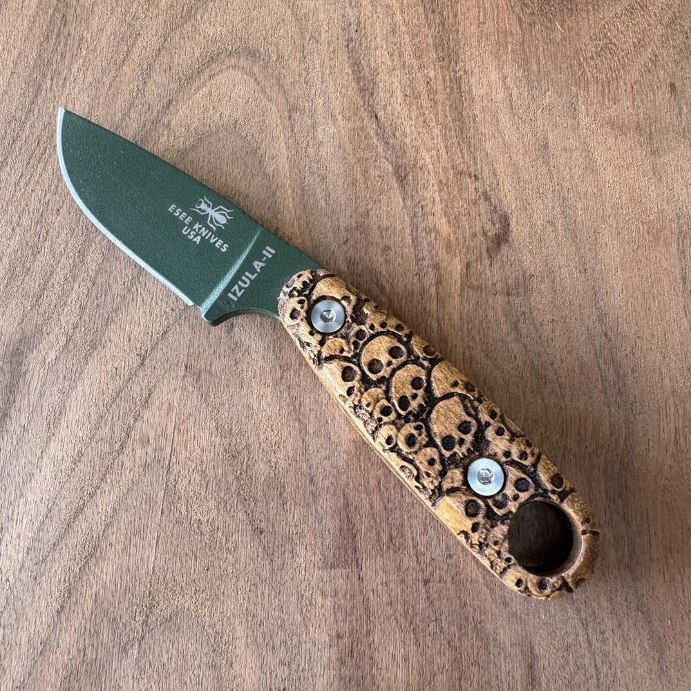 Cryptkeeper scales compatible with ESEE Izula II knife