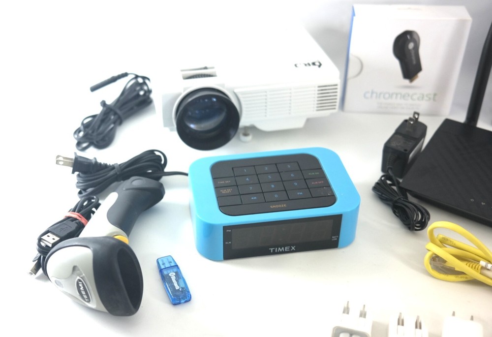 Asus Linksys Extender Arris Apple Timex Google Teemi Barcode Scanner Mixed Lot