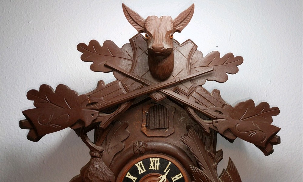 Antique German Black Forest Cuckoo Clock