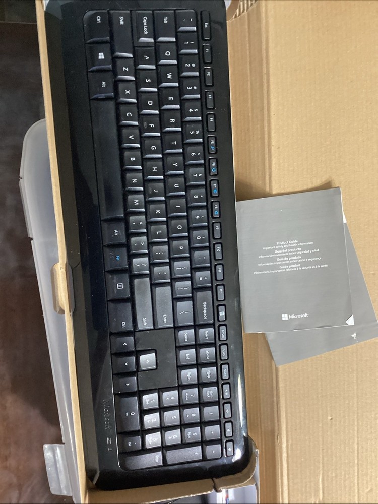 Microsoft Keyboard/Mouse PY9-00001 Desktop 850 Combo Wireless Missing USB