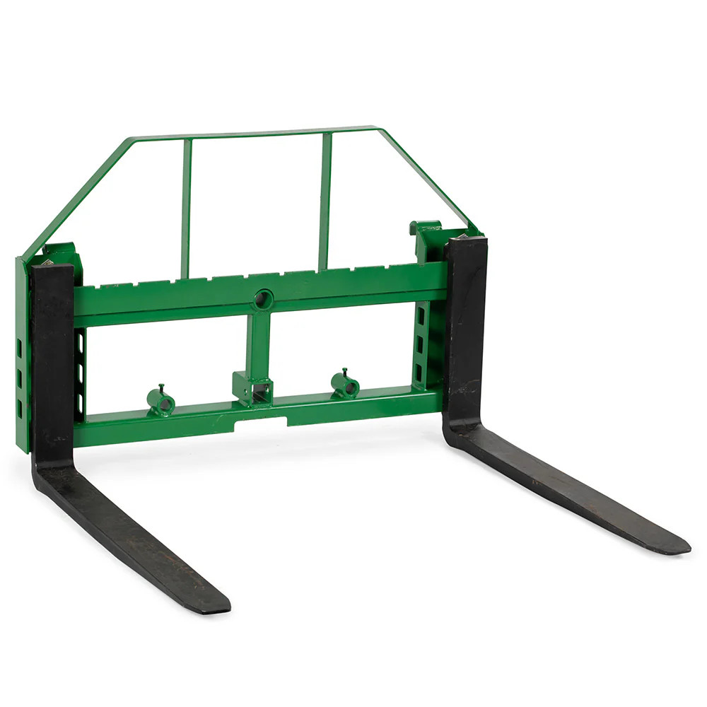 Titan Attachments Standard Series Hook & Pin Pallet Fork Frame, 42" Fork Blades