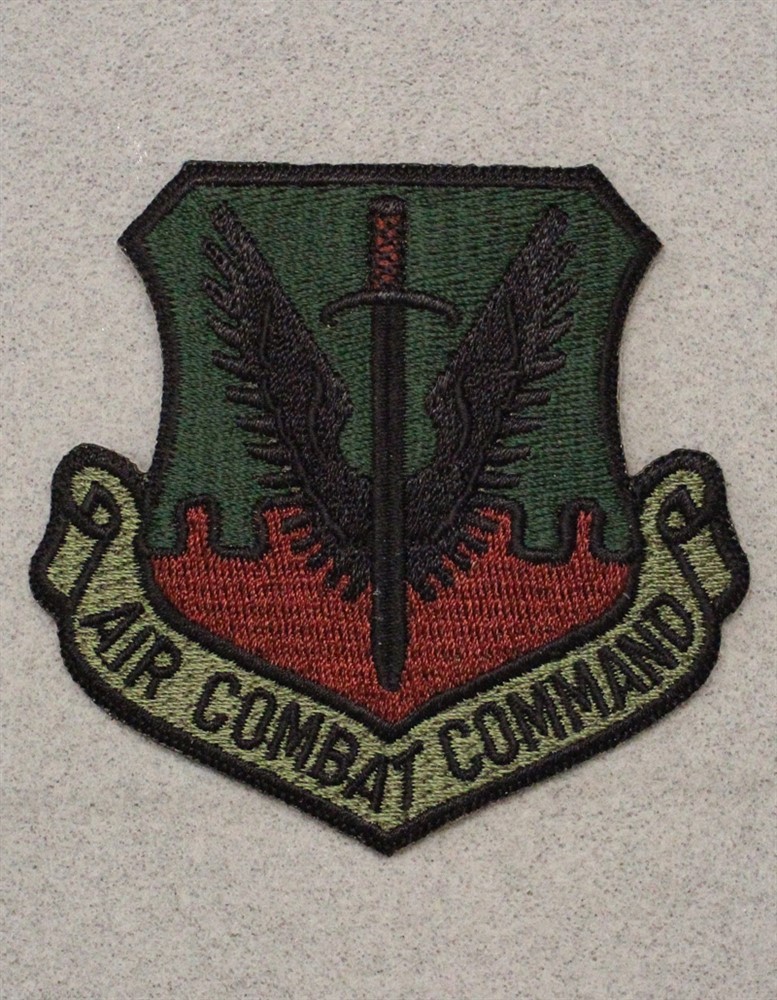 USAF Air Force Patch 211: Air Combat Command - 3", subdued
