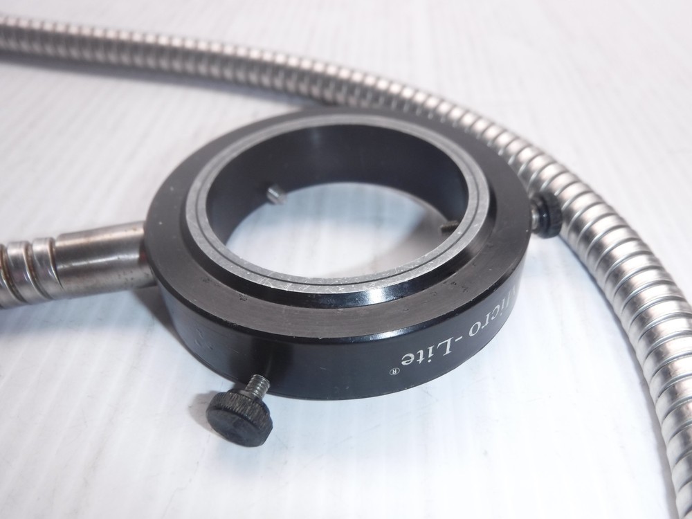 Micro-Lite Fiber Optic Microscope Ring Light