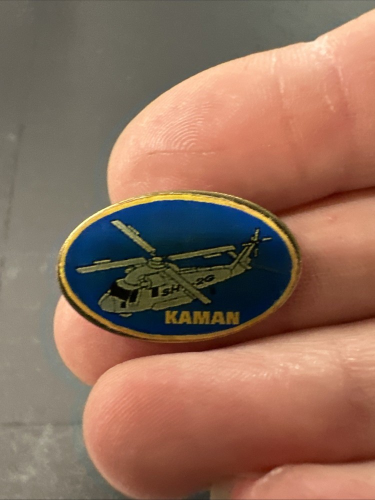 Kaman Helicopter Enamel Lapel Pin