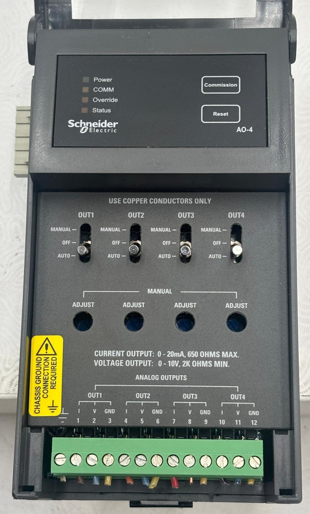 SCHNEIDER ELECTRIC AO-4-8-O PLC Module