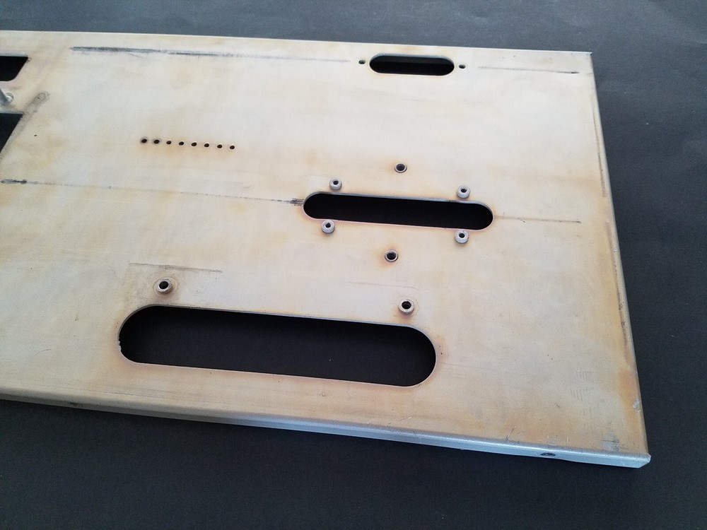 Metal Panel for a FLUKE 5100B Calibrator