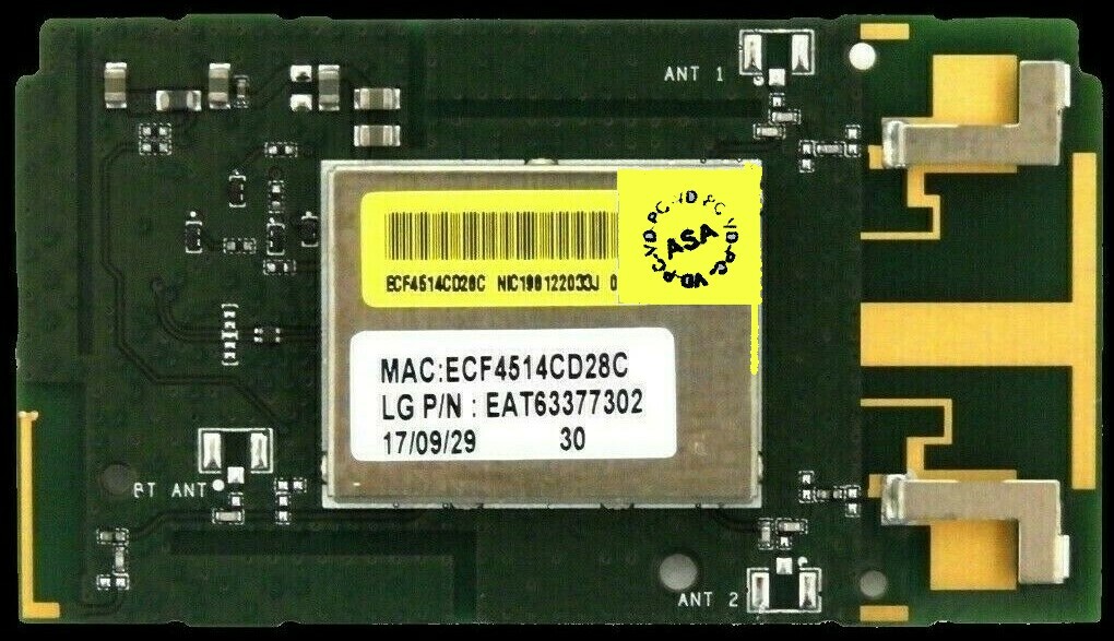 EAT63377302 LG WIFI MODULE  EAT63377302