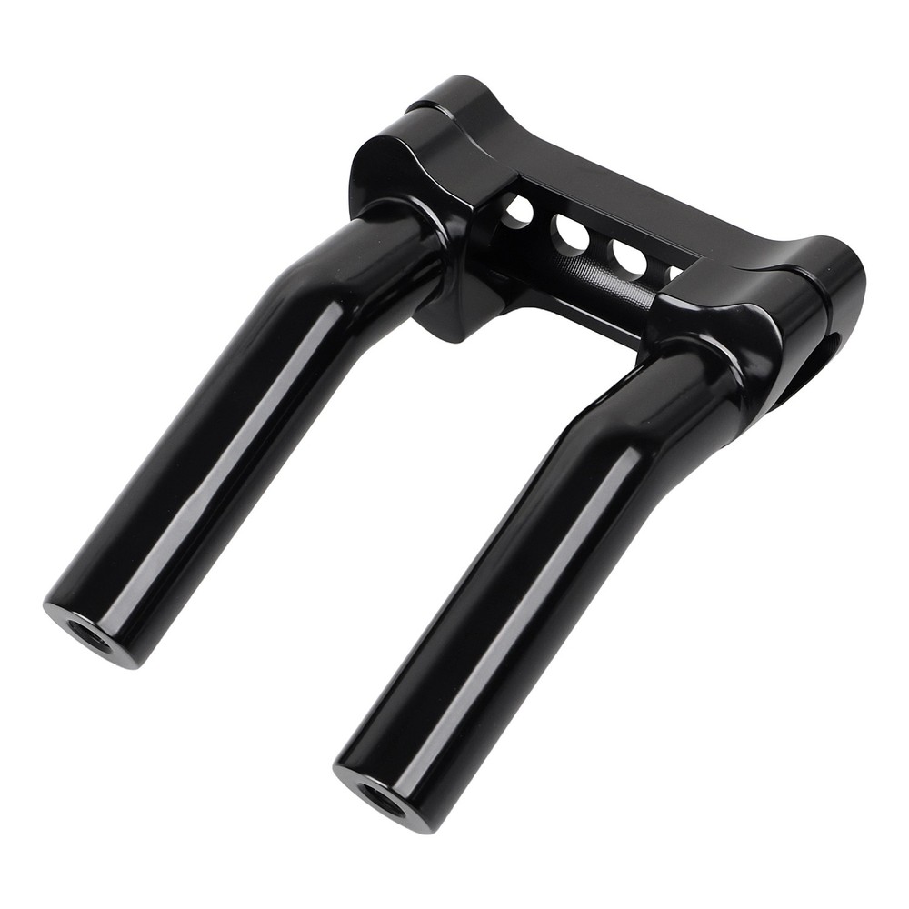Black 6.5" Pullback Handlebar Riser Top Clamp For Harley Road Glide FLTR V-Rod