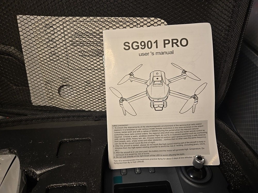 ZLL SG901 Pro Drone 3.5" Screen FPV 4K Dual Camera Obstacle Avoidance Quadcopter