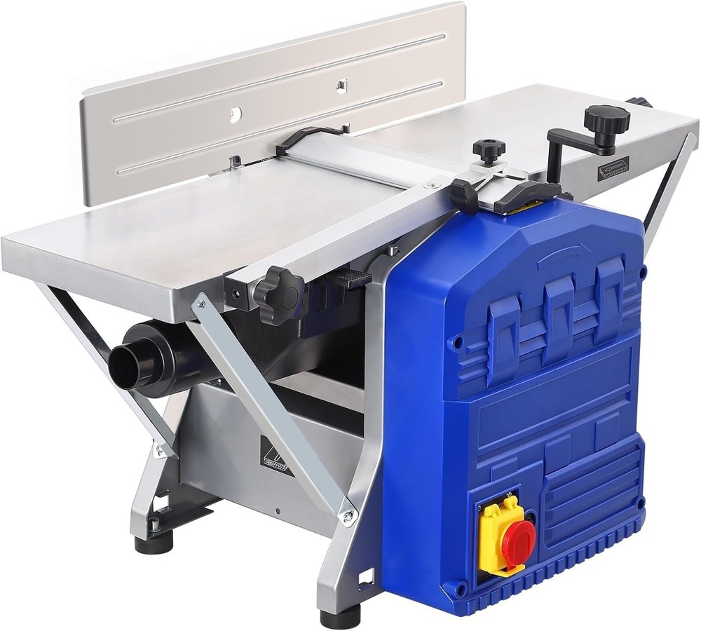 Thickness Planer Powerful Benchtop Planer Woodworking 1250W Worktable Planer US