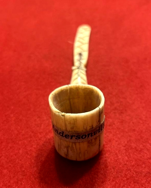 ORIGINAL RARE ANDERSONVILLE PRISON CIVIL WAR CARVED SMOKING PIPE PETERSON MUSEUM